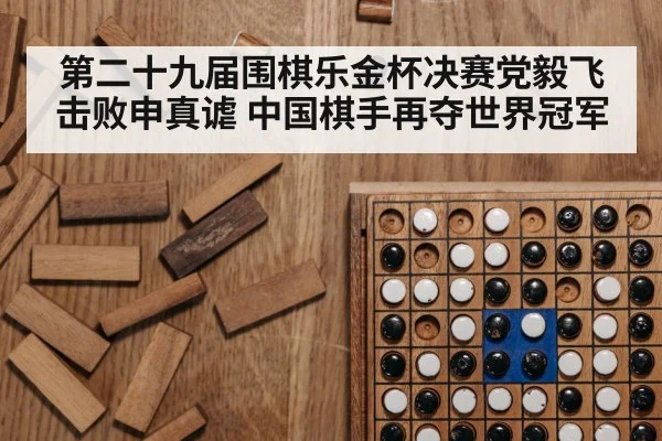 第二十九届围棋乐金杯决赛党毅飞击败申真谑 中国棋手再夺世界冠军
